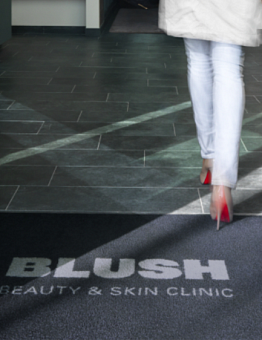 Coral Logo Carpet